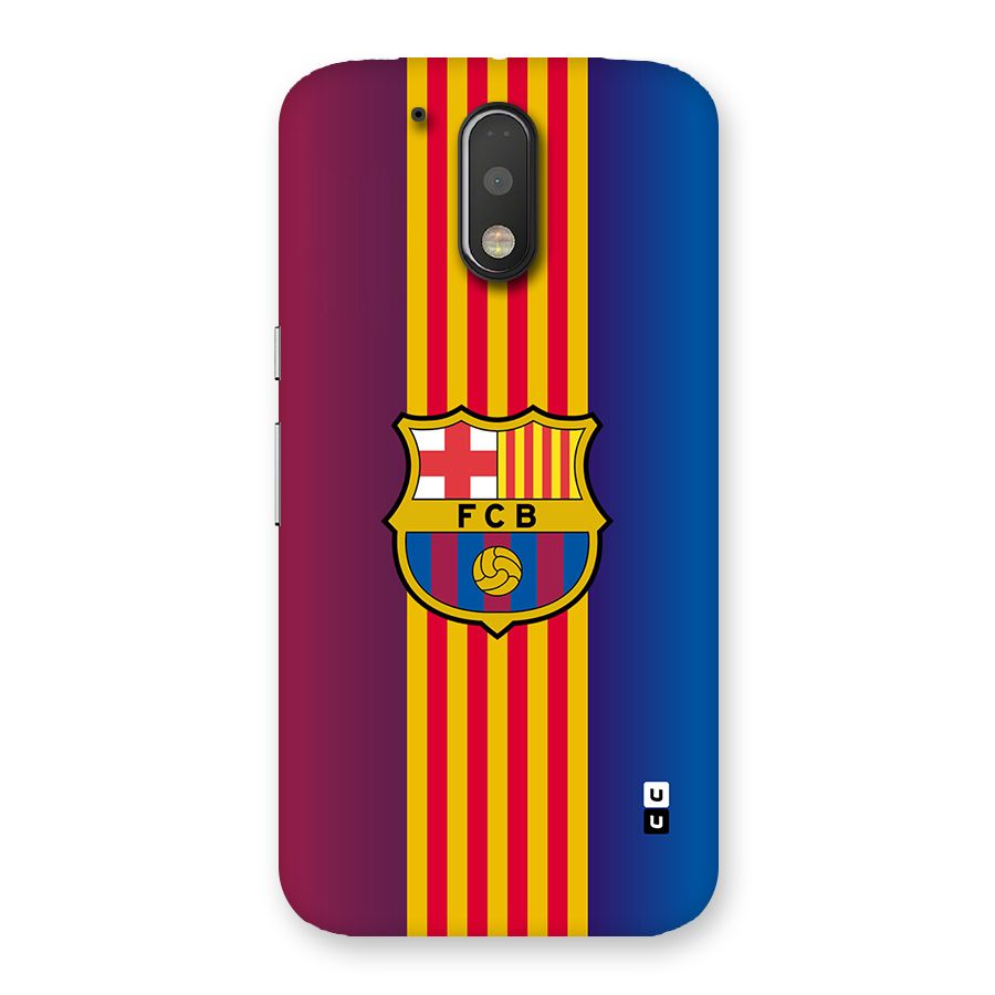 Club Barcelona Back Case for Moto G4 Plus