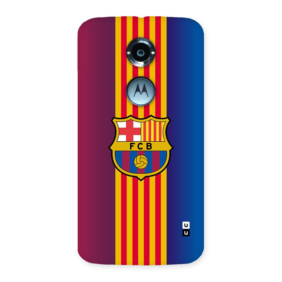Club Barcelona Back Case for Moto X2