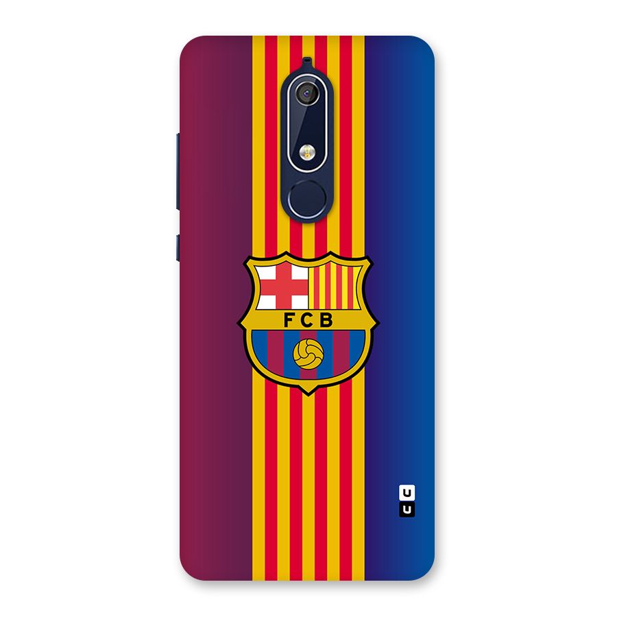 Club Barcelona Back Case for Nokia 5.1