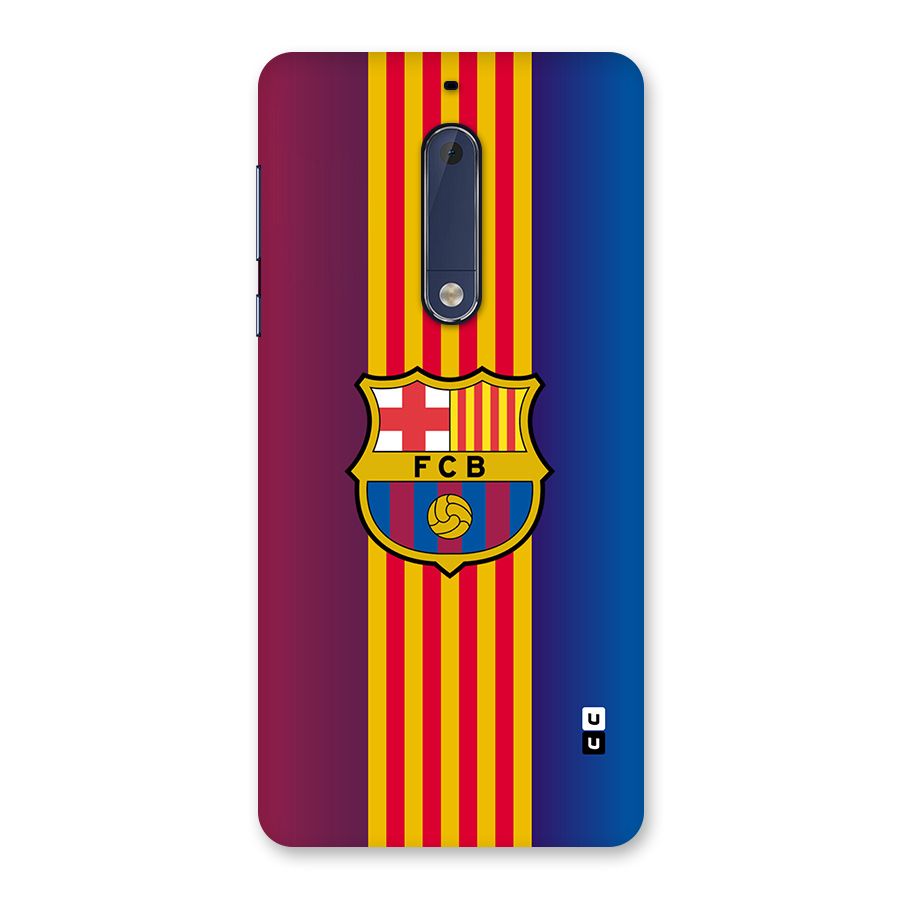 Club Barcelona Back Case for Nokia 5