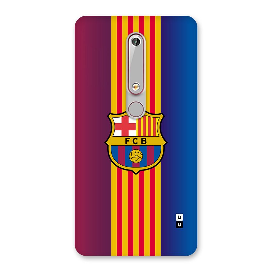 Club Barcelona Back Case for Nokia 6.1