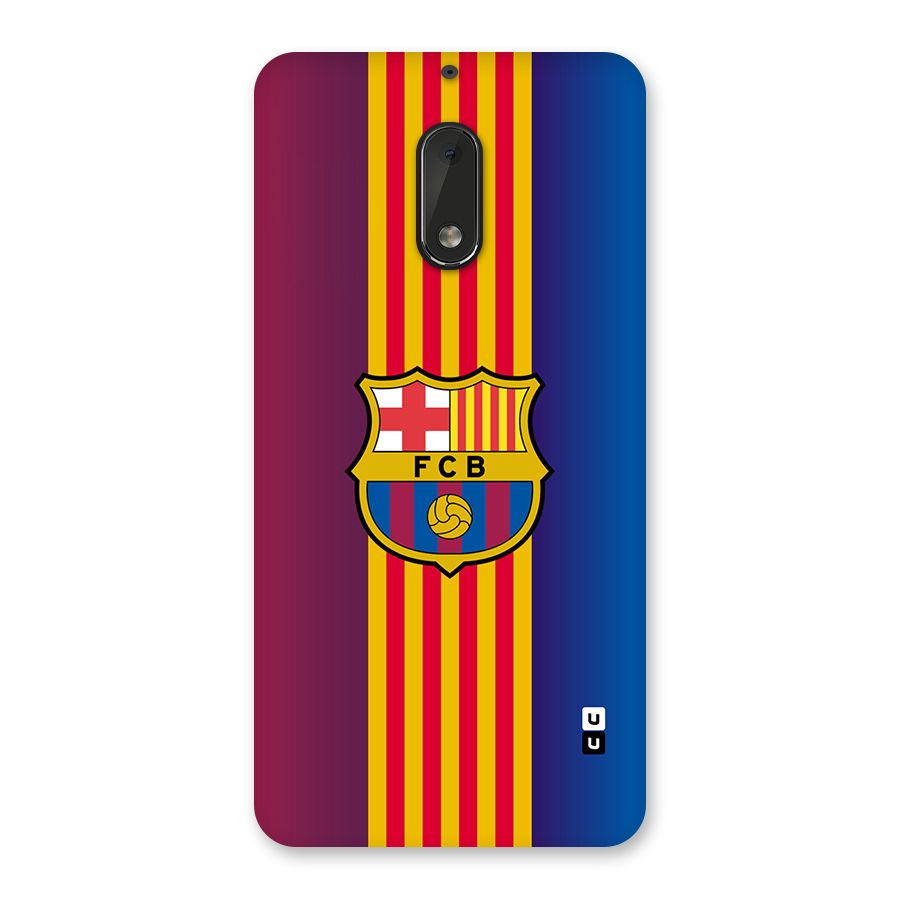 Club Barcelona Back Case for Nokia 6