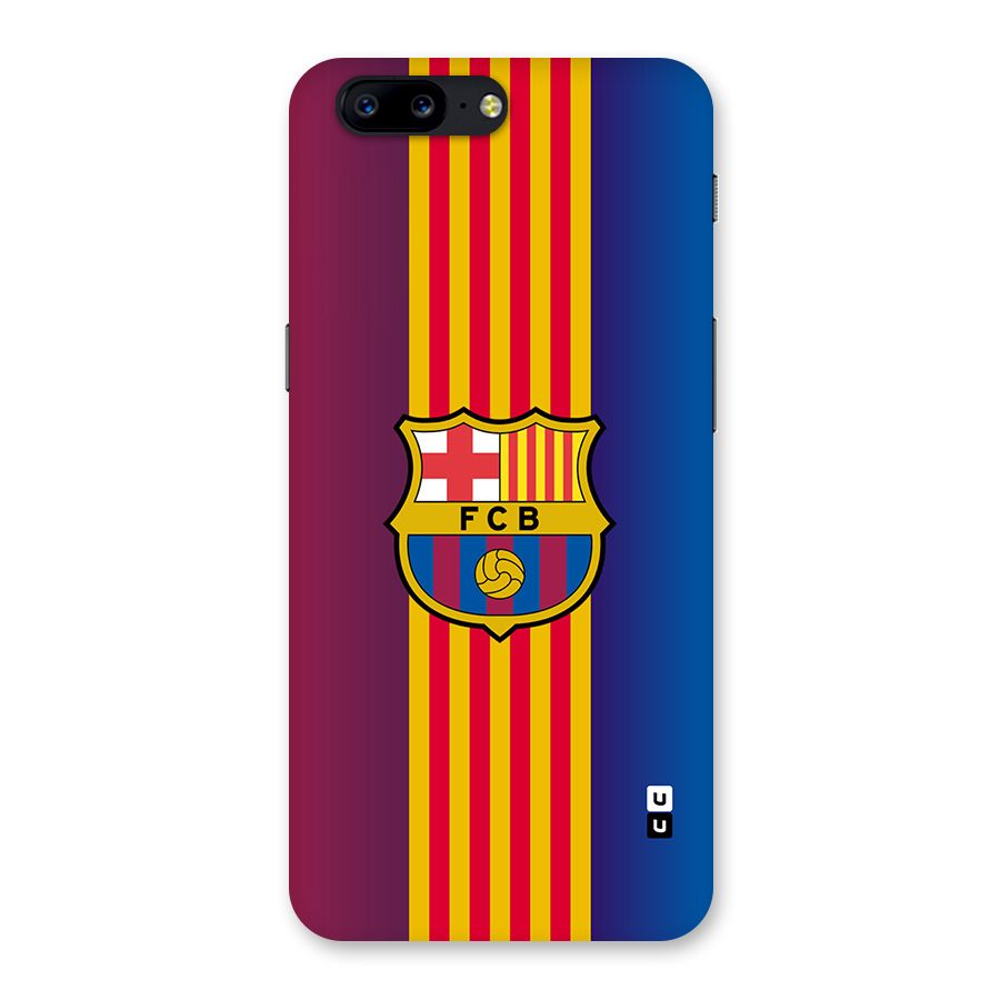 Club Barcelona Back Case for OnePlus 5