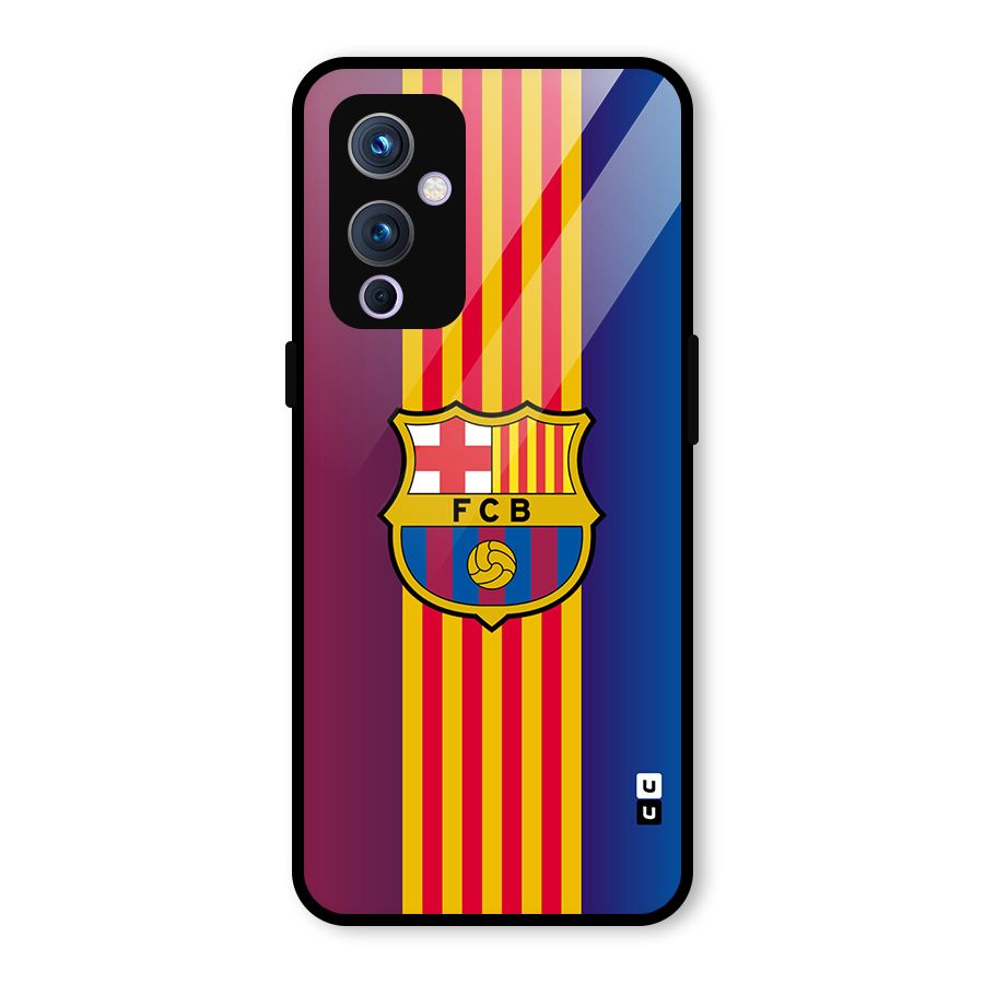 Club Barcelona Glass Back Case for OnePlus 9