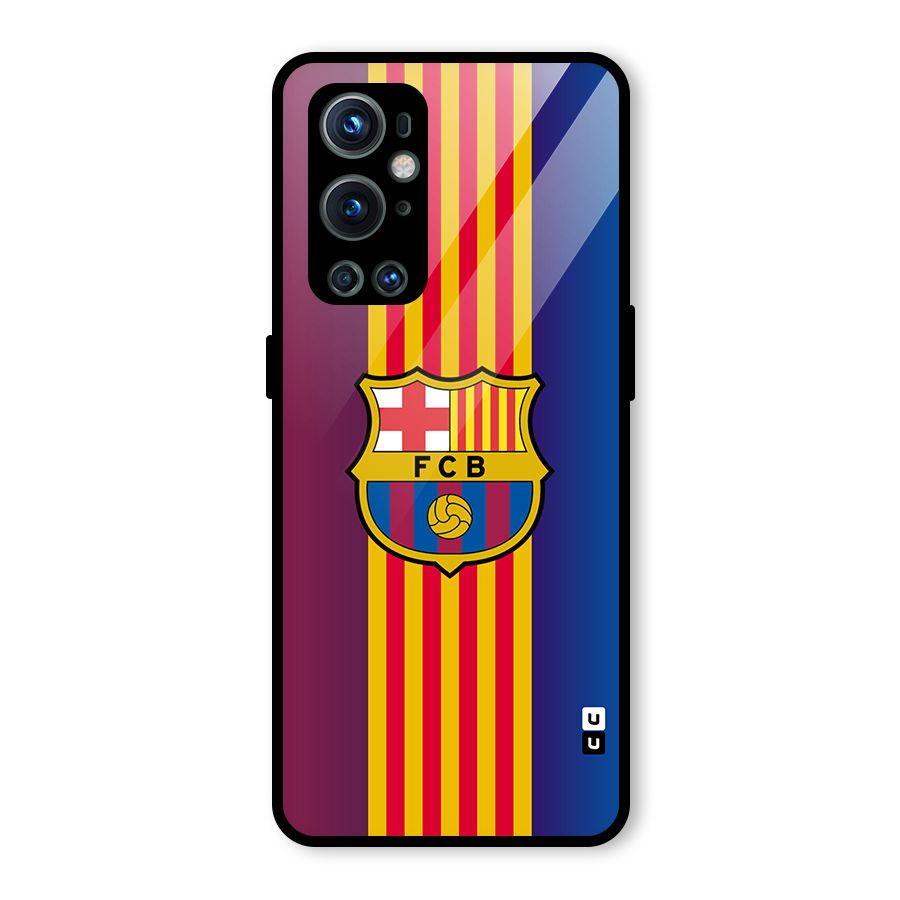 Club Barcelona Glass Back Case for OnePlus 9 Pro