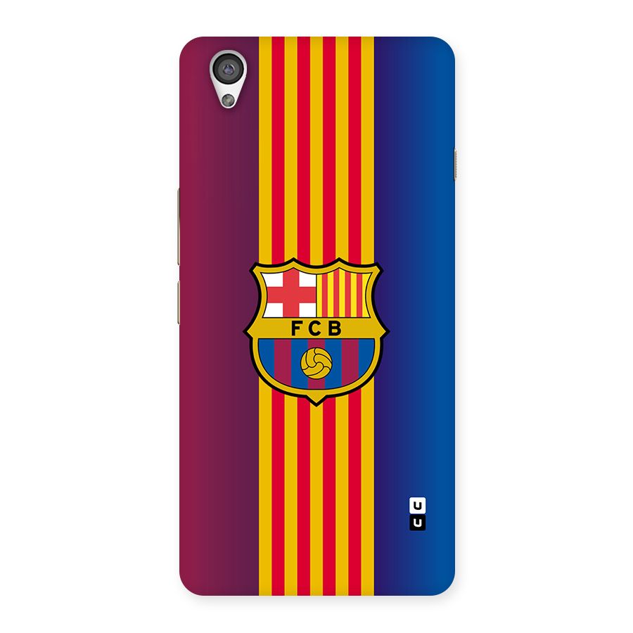 Club Barcelona Back Case for OnePlus X
