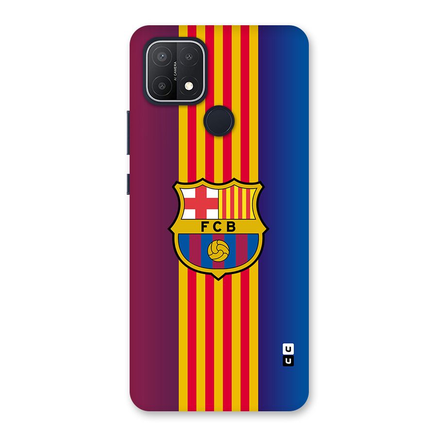 Club Barcelona Back Case for Oppo A15s