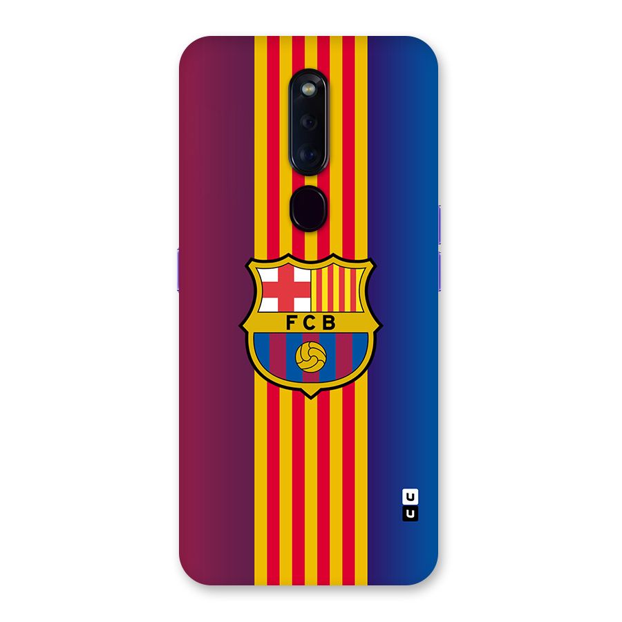 Club Barcelona Back Case for Oppo F11 Pro