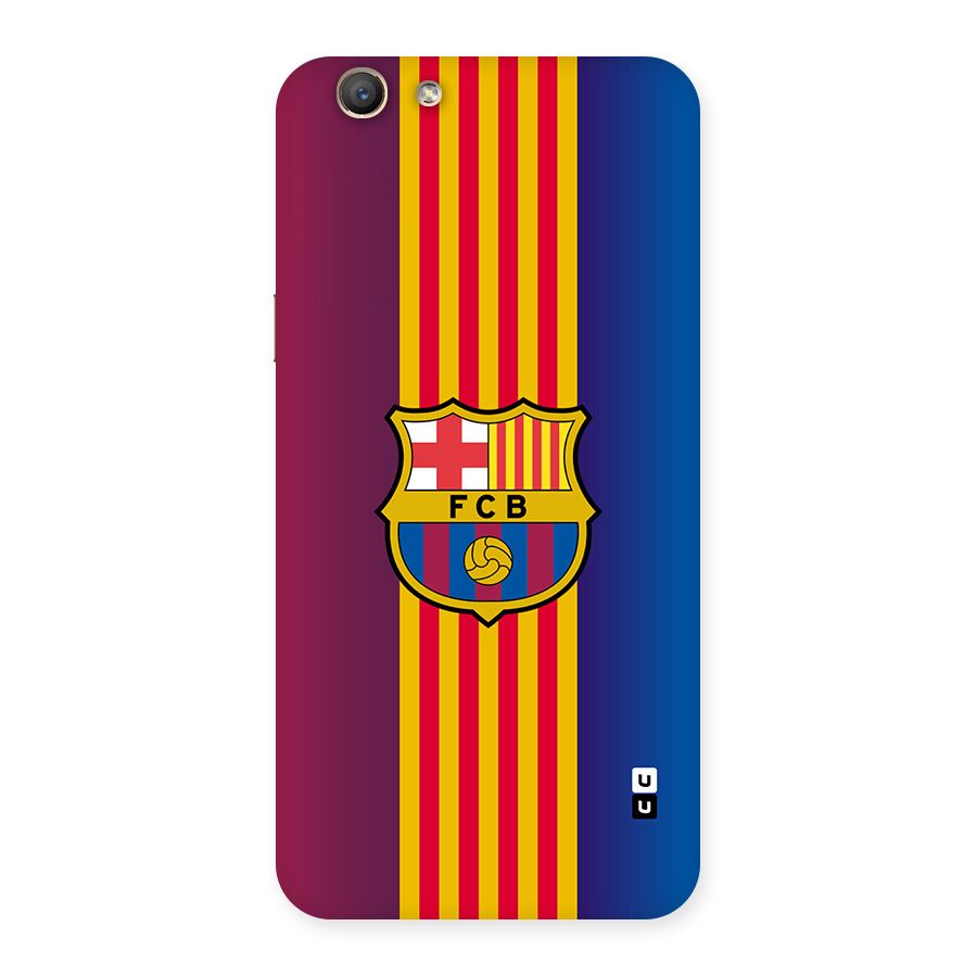 Club Barcelona Back Case for Oppo F1s
