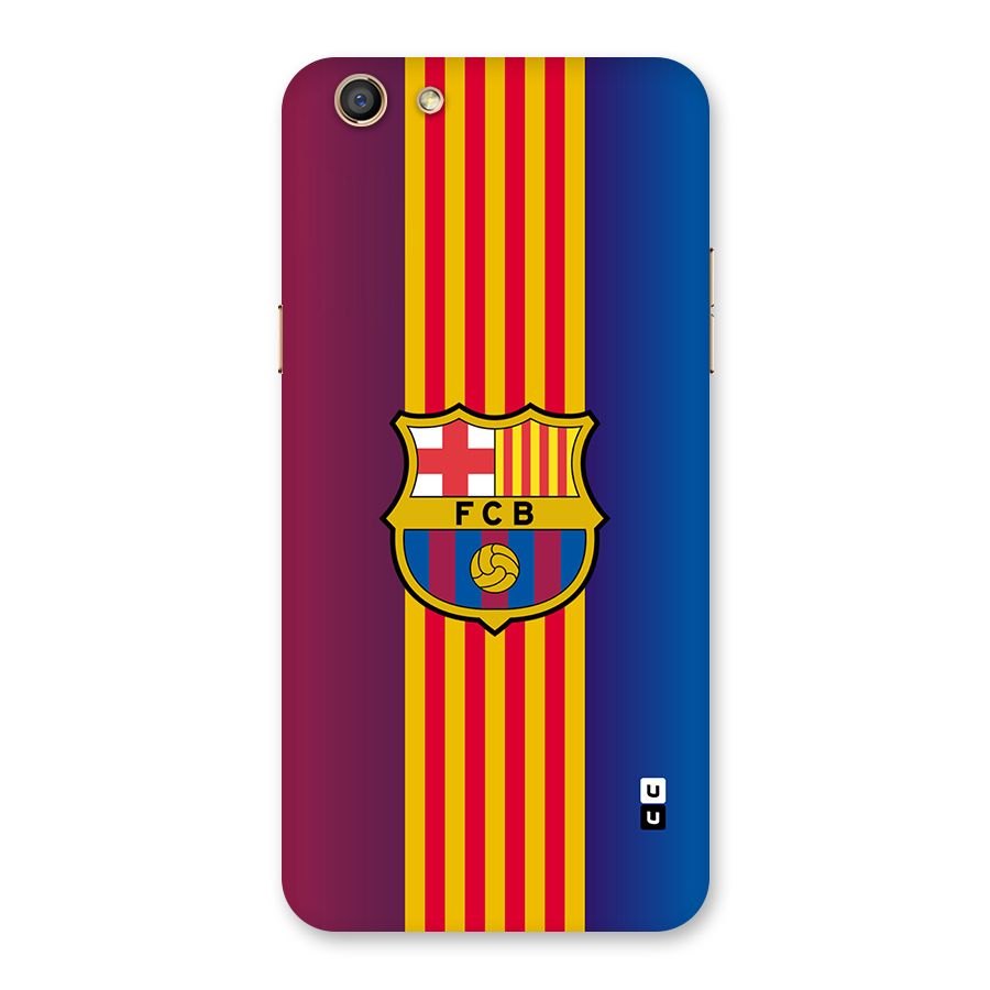 Club Barcelona Back Case for Oppo F3