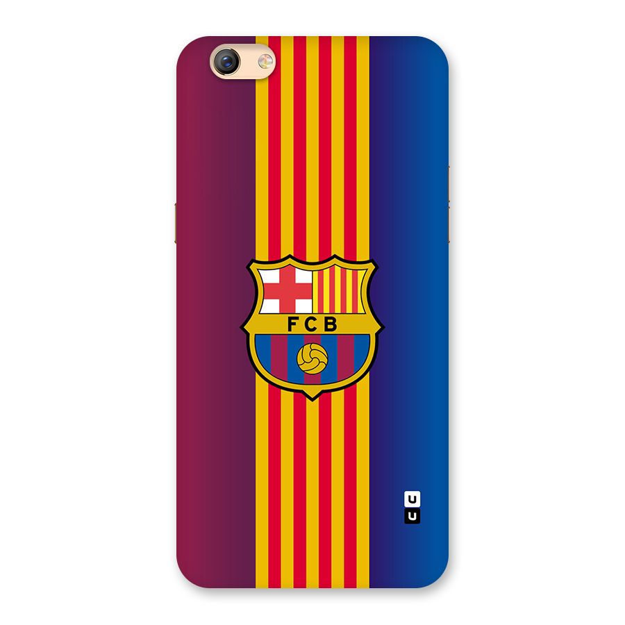 Club Barcelona Back Case for Oppo F3 Plus