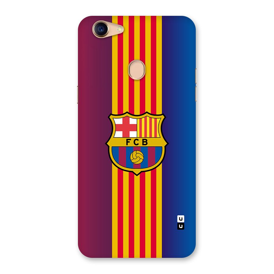 Club Barcelona Back Case for Oppo F5