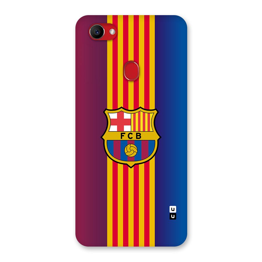 Club Barcelona Back Case for Oppo F7