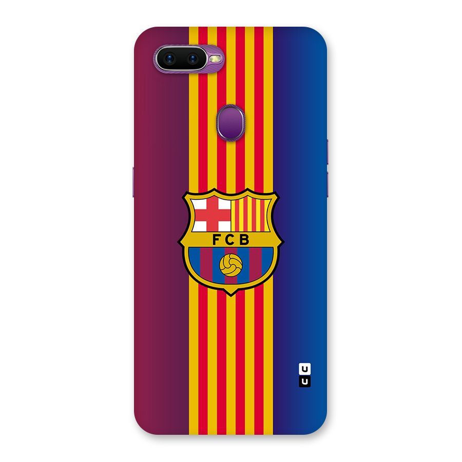 Club Barcelona Back Case for Oppo F9