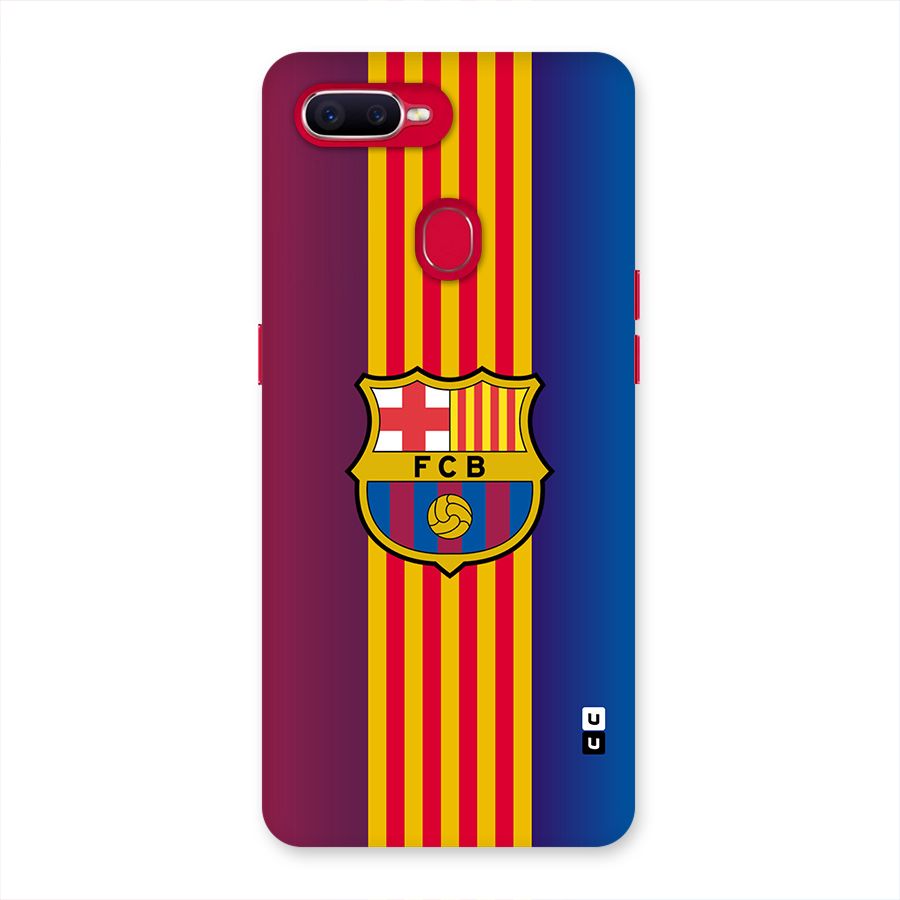 Club Barcelona Back Case for Oppo F9 Pro