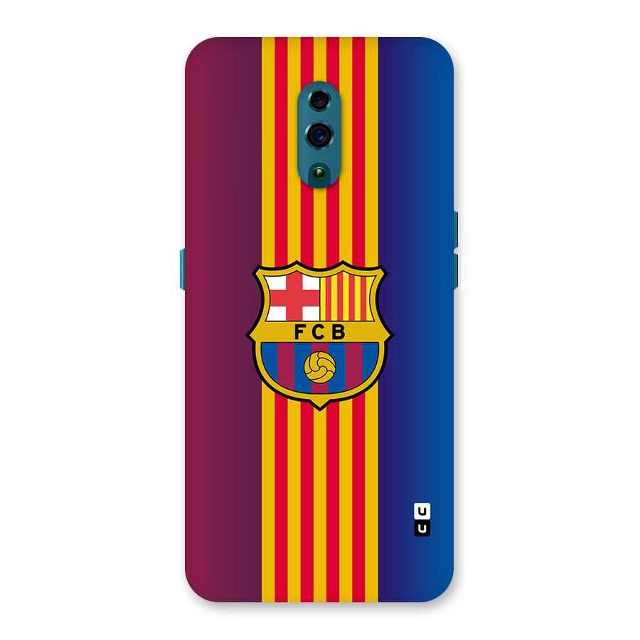 Club Barcelona Back Case for Oppo Reno