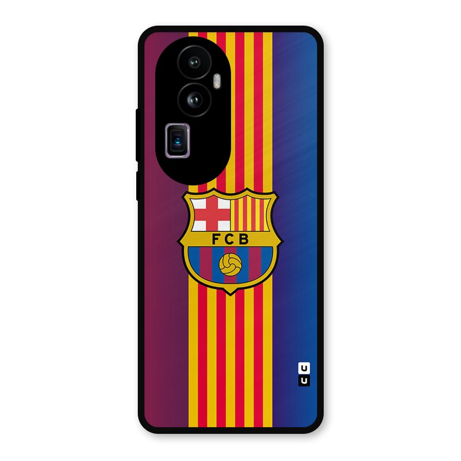 Club Barcelona Glass Back Case for Oppo Reno10 Pro Plus