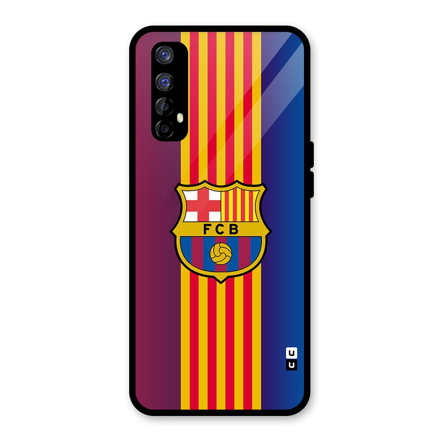 Club Barcelona Glass Back Case for Realme 7