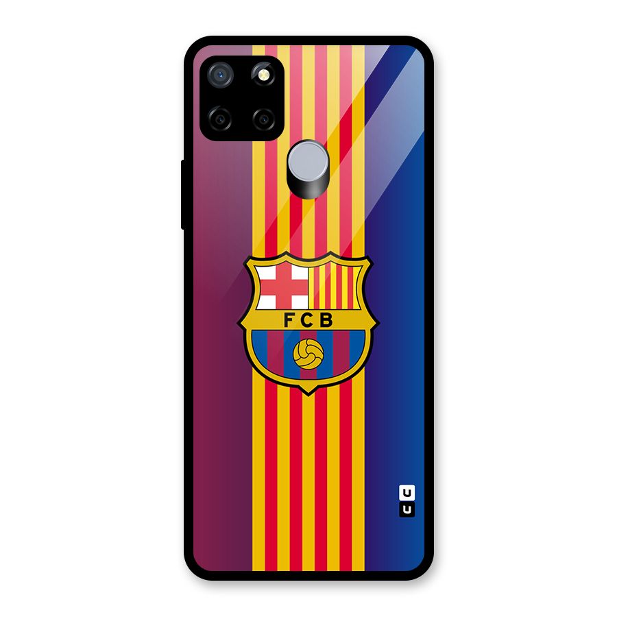 Club Barcelona Glass Back Case for Realme C12