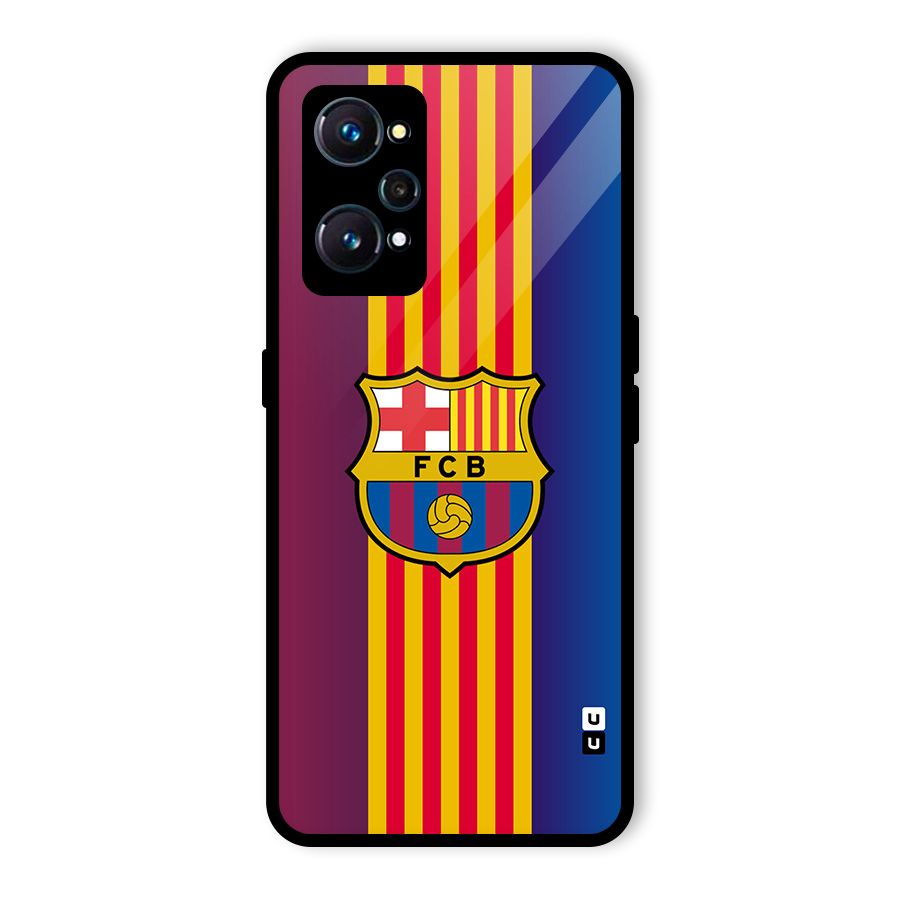 Club Barcelona Glass Back Case for Realme GT 2