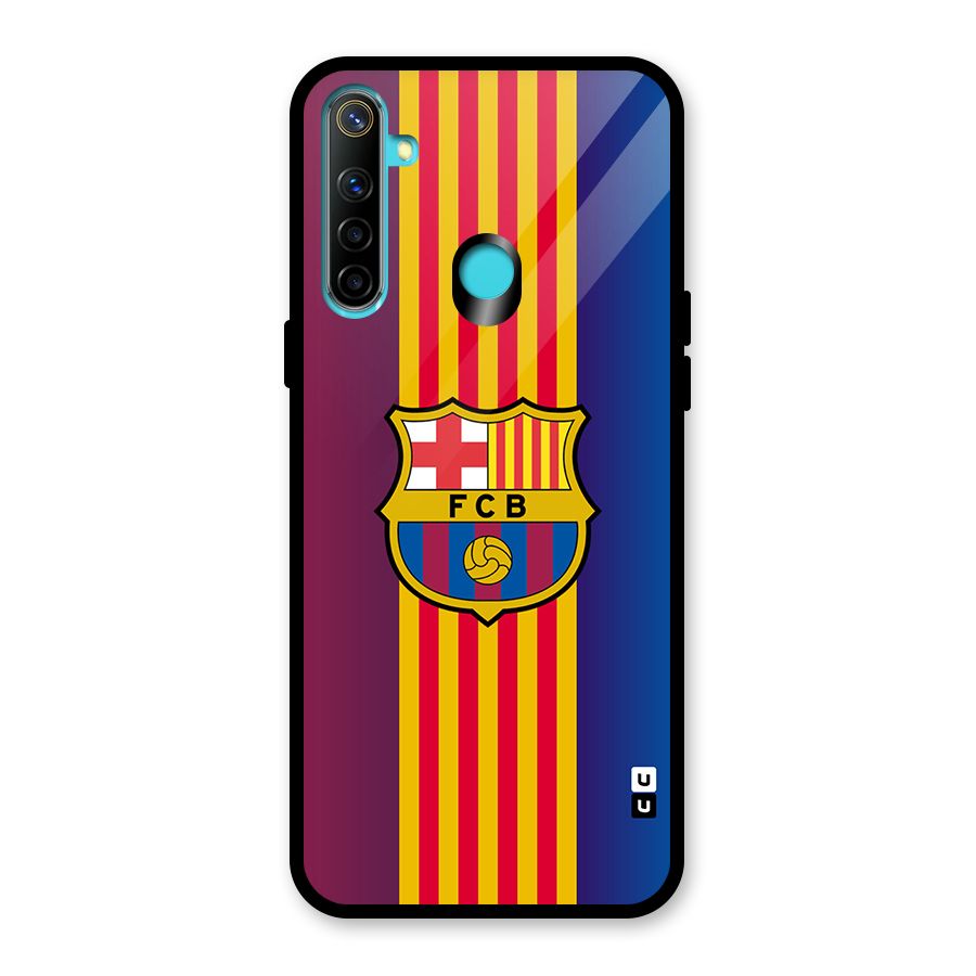 Club Barcelona Glass Back Case for Realme Narzo 10