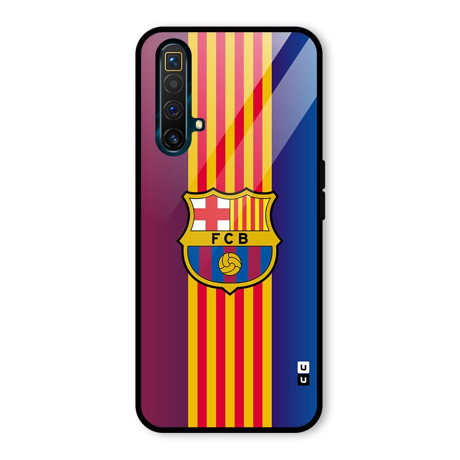 Club Barcelona Glass Back Case for Realme X3