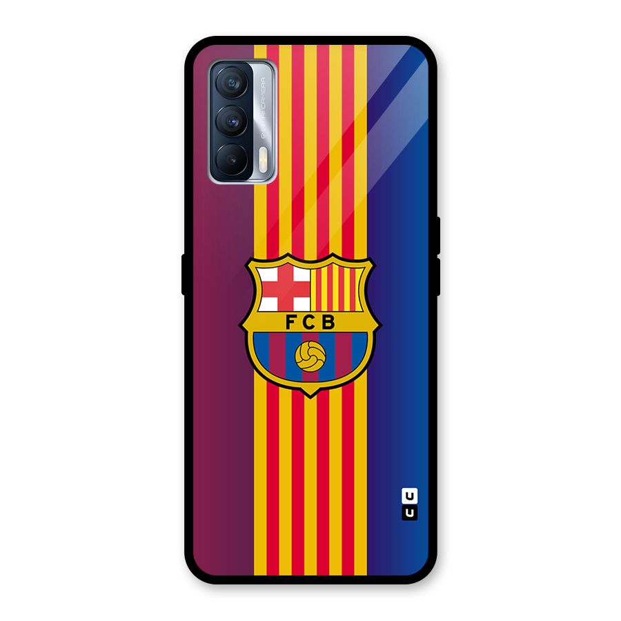 Club Barcelona Glass Back Case for Realme X7