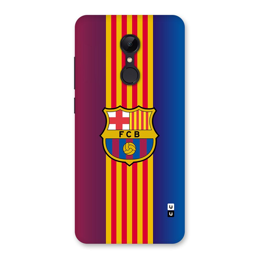 Club Barcelona Back Case for Redmi 5