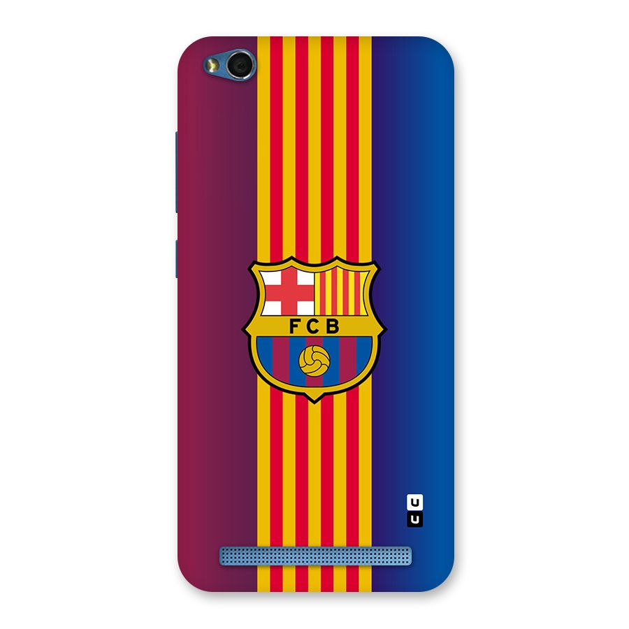 Club Barcelona Back Case for Redmi 5A