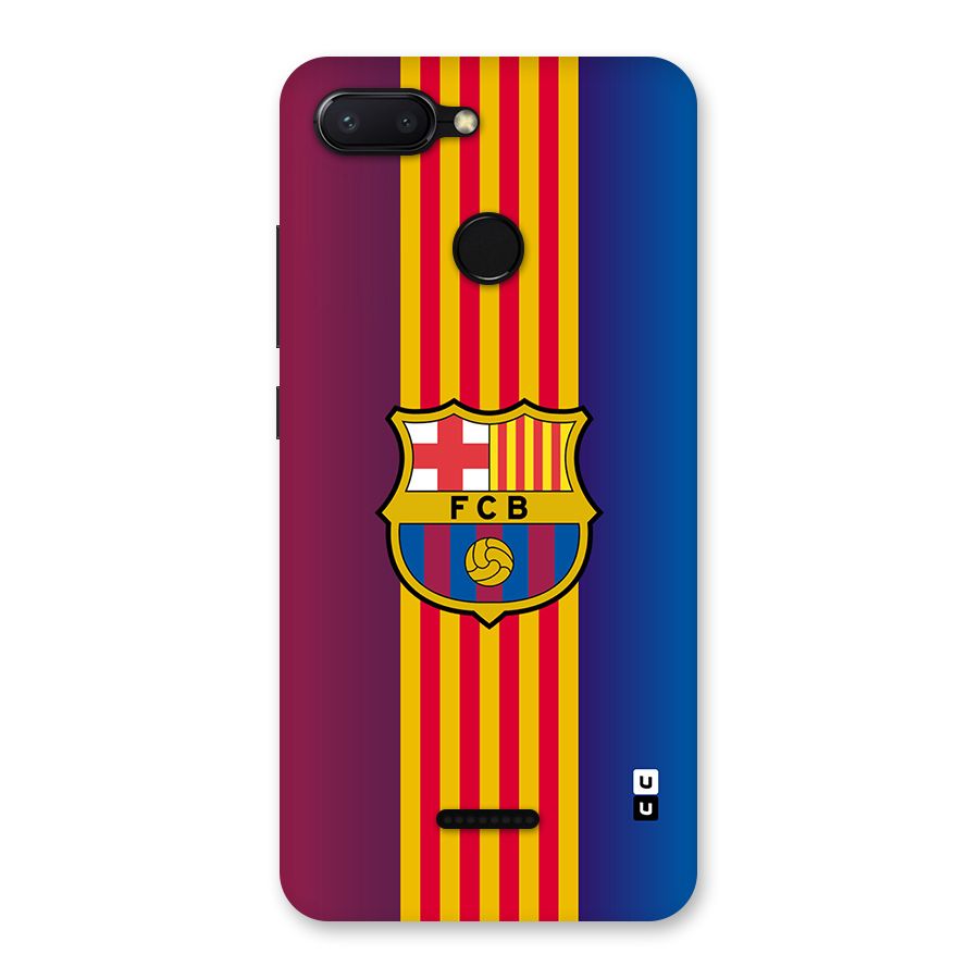 Club Barcelona Back Case for Redmi 6