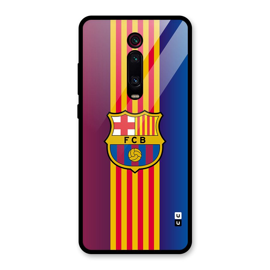 Club Barcelona Glass Back Case for Redmi K20