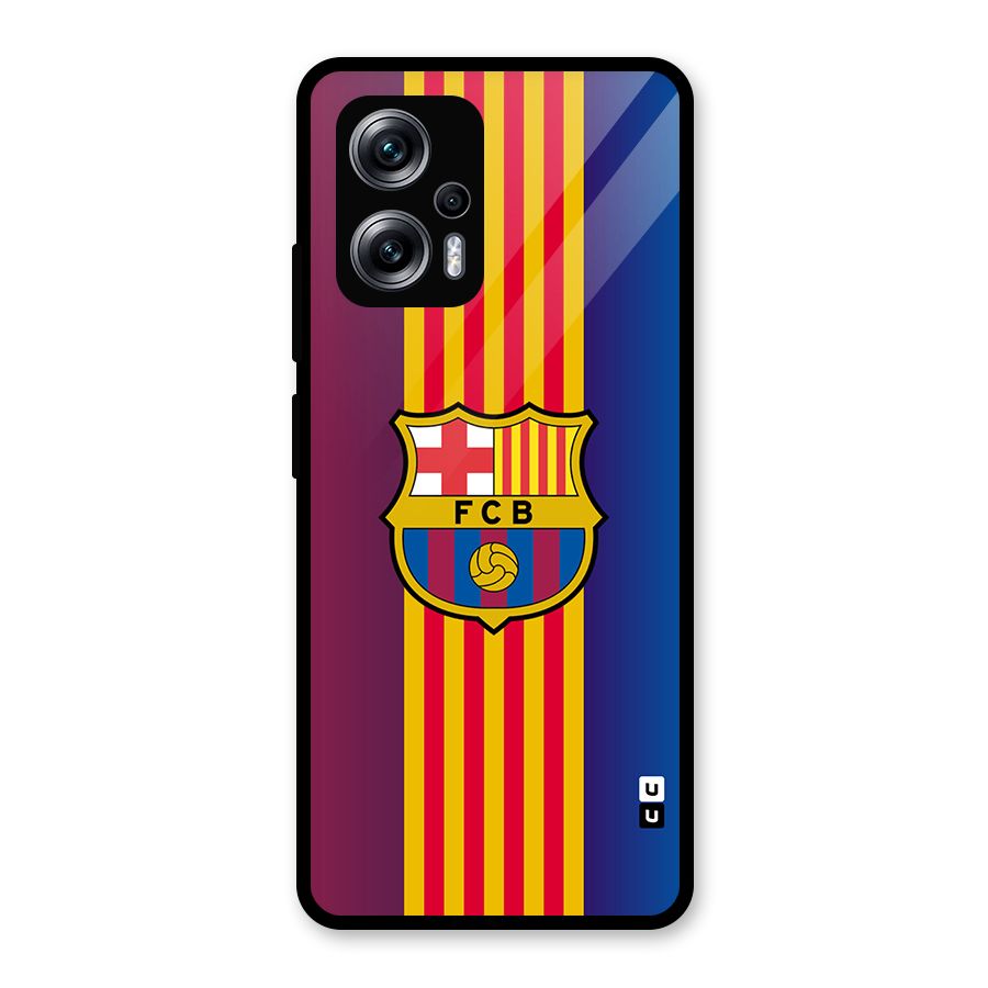 Club Barcelona Glass Back Case for Redmi K50i