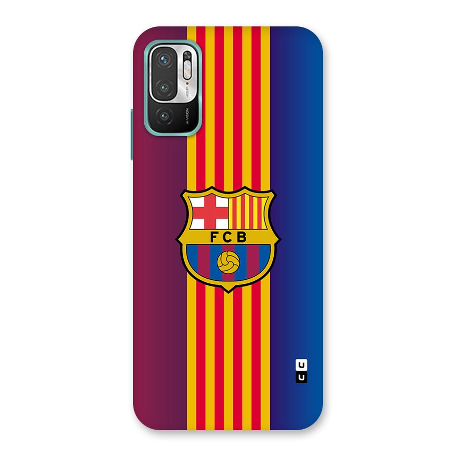 Club Barcelona Back Case for Redmi Note 10T 5G