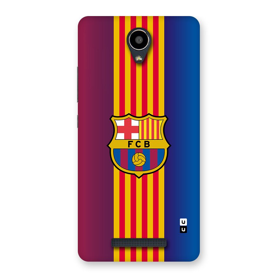 Club Barcelona Back Case for Redmi Note 2