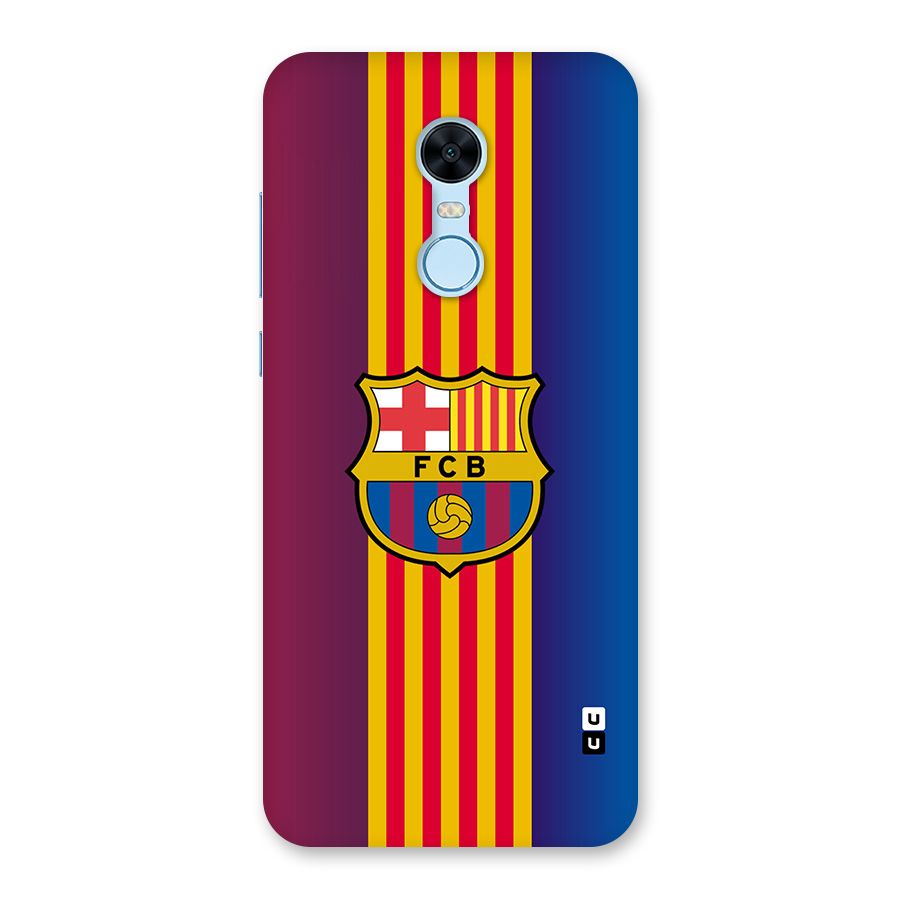 Club Barcelona Back Case for Redmi Note 5