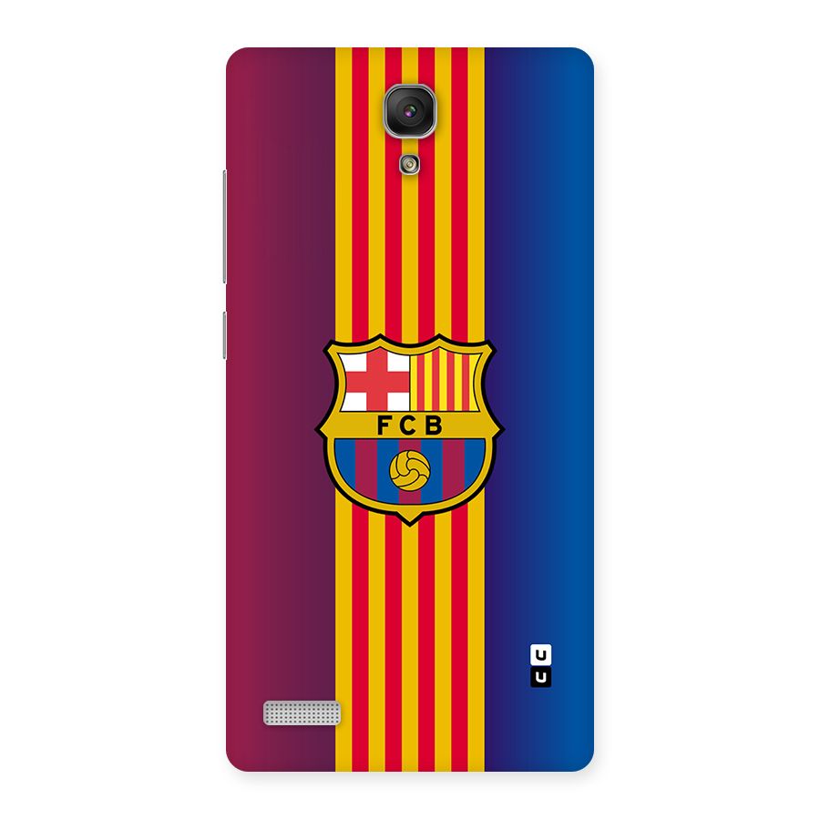 Club Barcelona Back Case for Redmi Note Prime