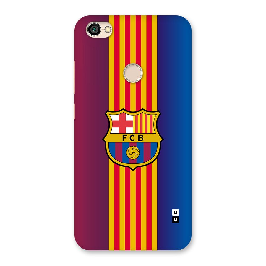 Club Barcelona Back Case for Redmi Y1 2017