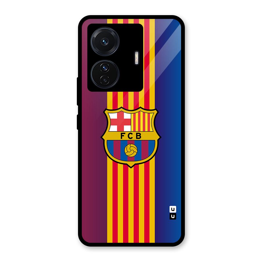 Club Barcelona Glass Back Case for Vivo T1 Pro