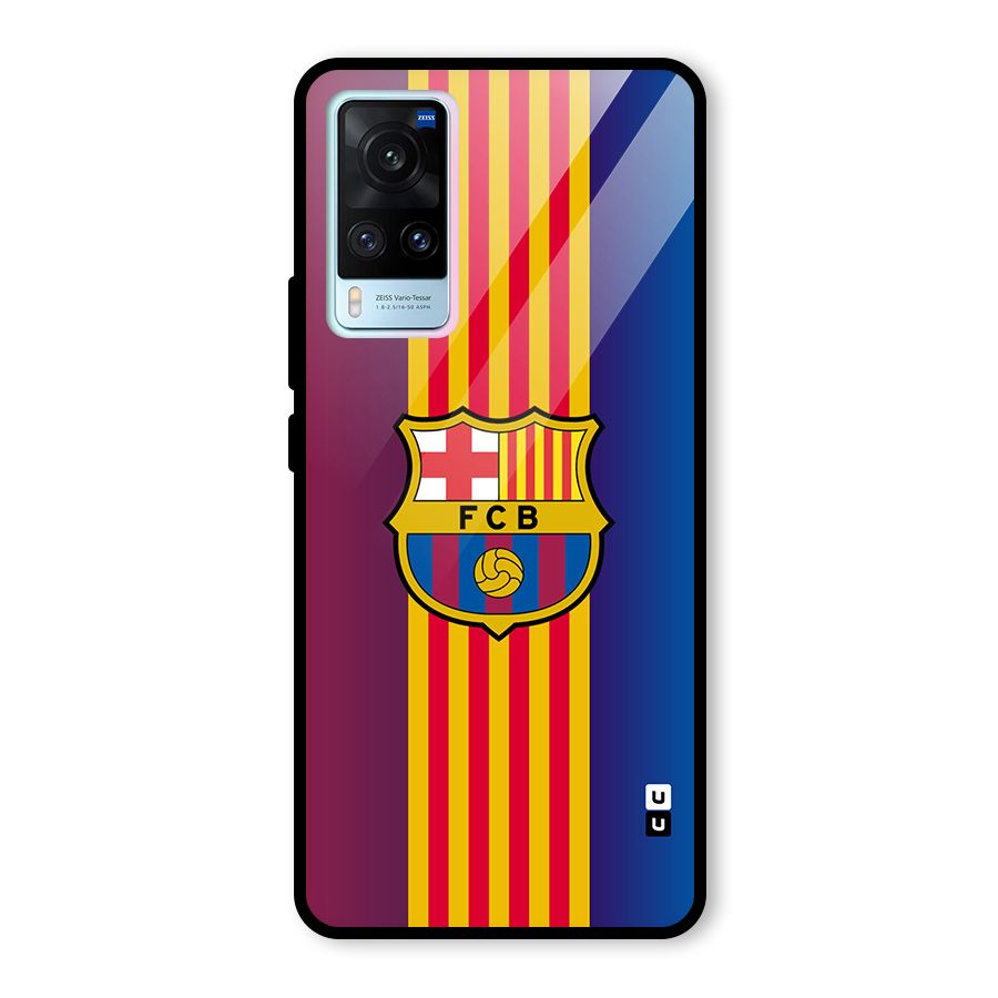 Club Barcelona Glass Back Case for Vivo X60