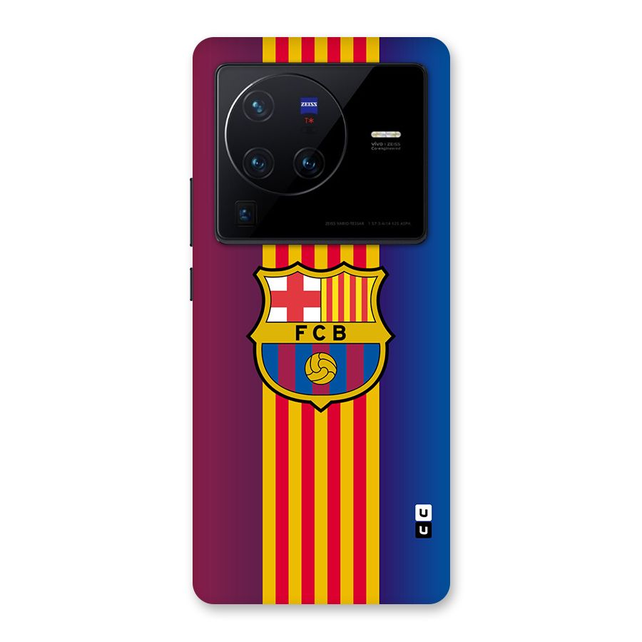 Club Barcelona Back Case for Vivo X80 Pro
