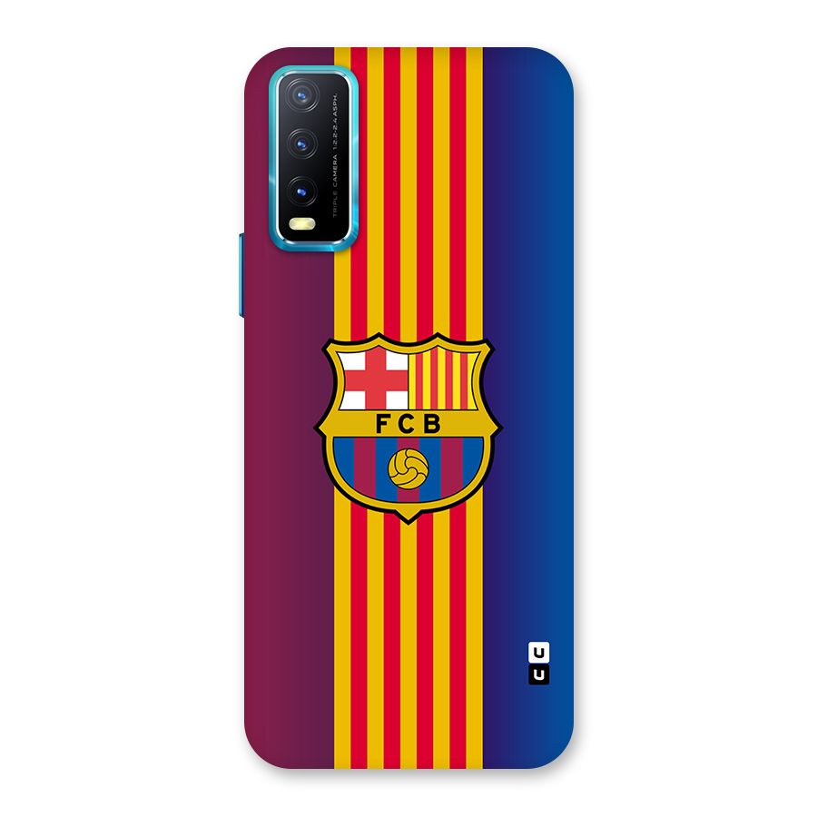Club Barcelona Back Case for Vivo Y20A