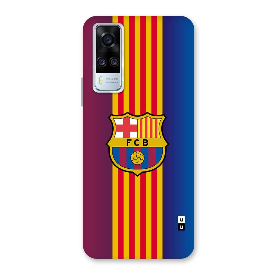 Club Barcelona Glass Back Case for Vivo Y51