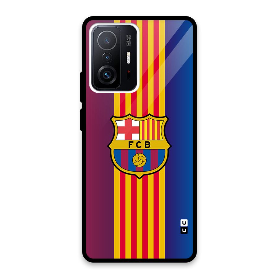 Club Barcelona Glass Back Case for Xiaomi 11T Pro