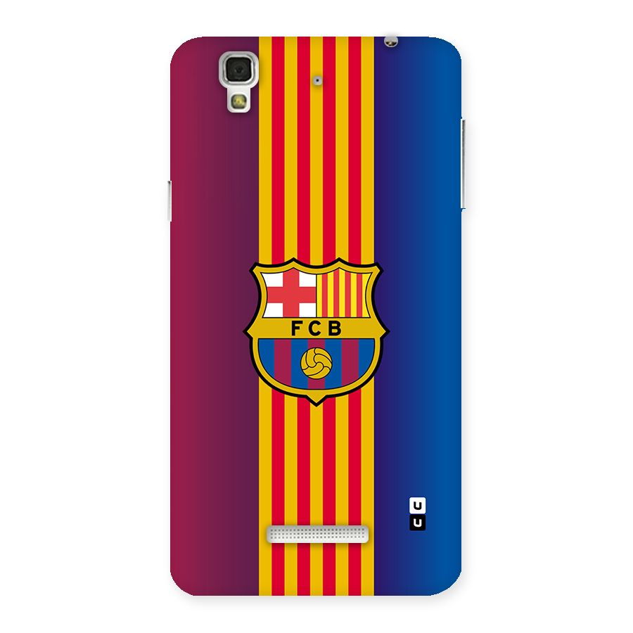 Club Barcelona Back Case for YU Yureka Plus