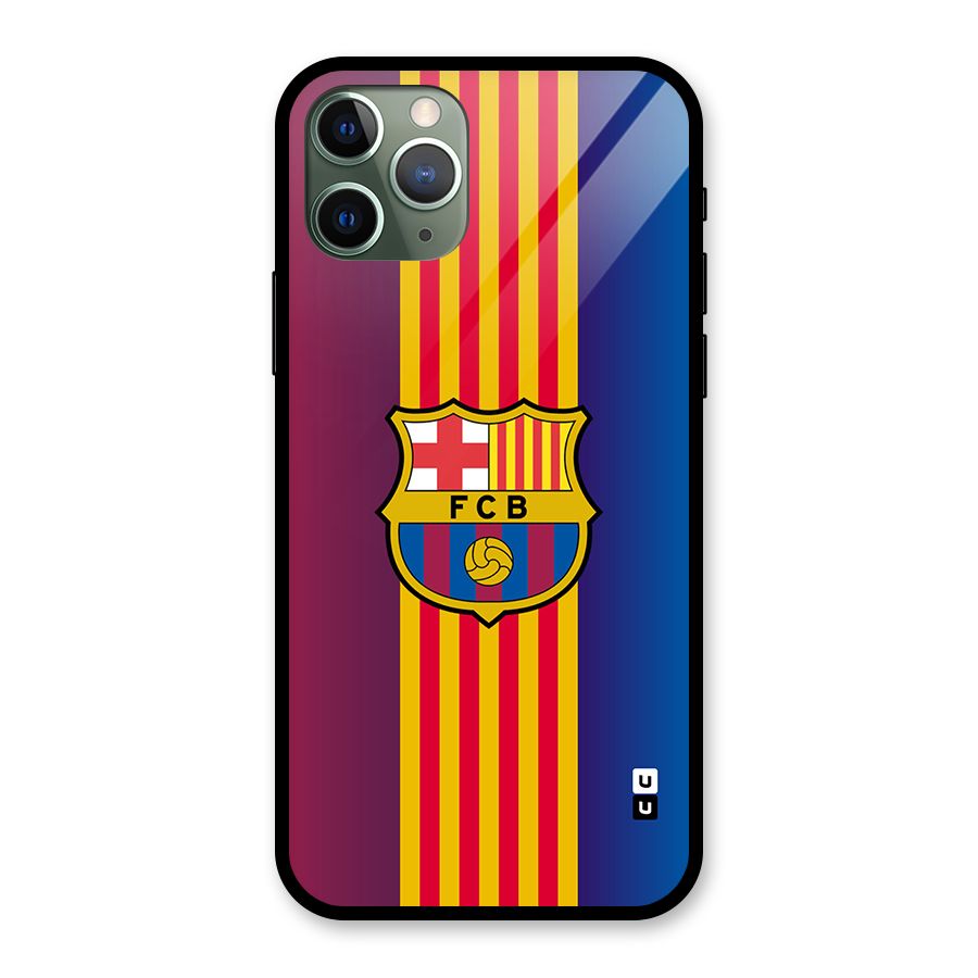 Club Barcelona Glass Back Case for iPhone 11 Pro