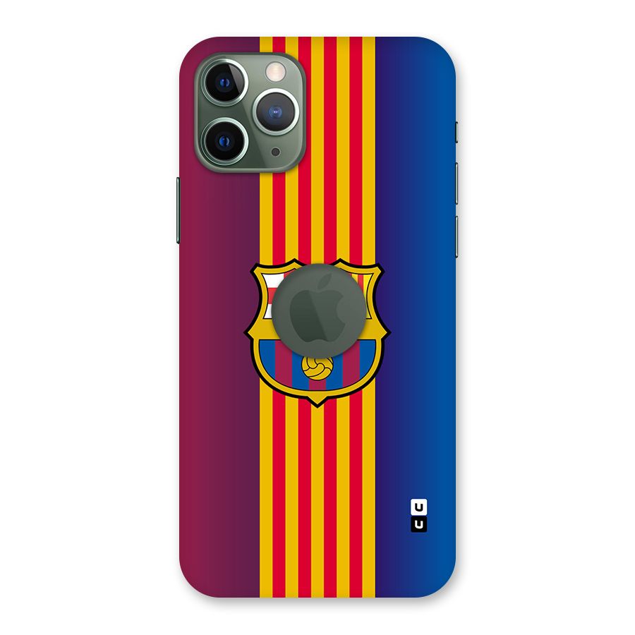 Club Barcelona Back Case for iPhone 11 Pro Logo Cut
