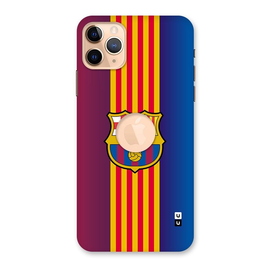 Club Barcelona Back Case for iPhone 11 Pro Max Logo Cut