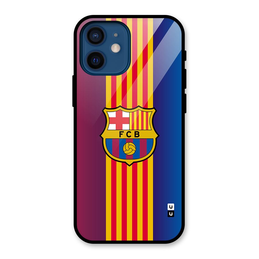 Club Barcelona Glass Back Case for iPhone 12 Mini