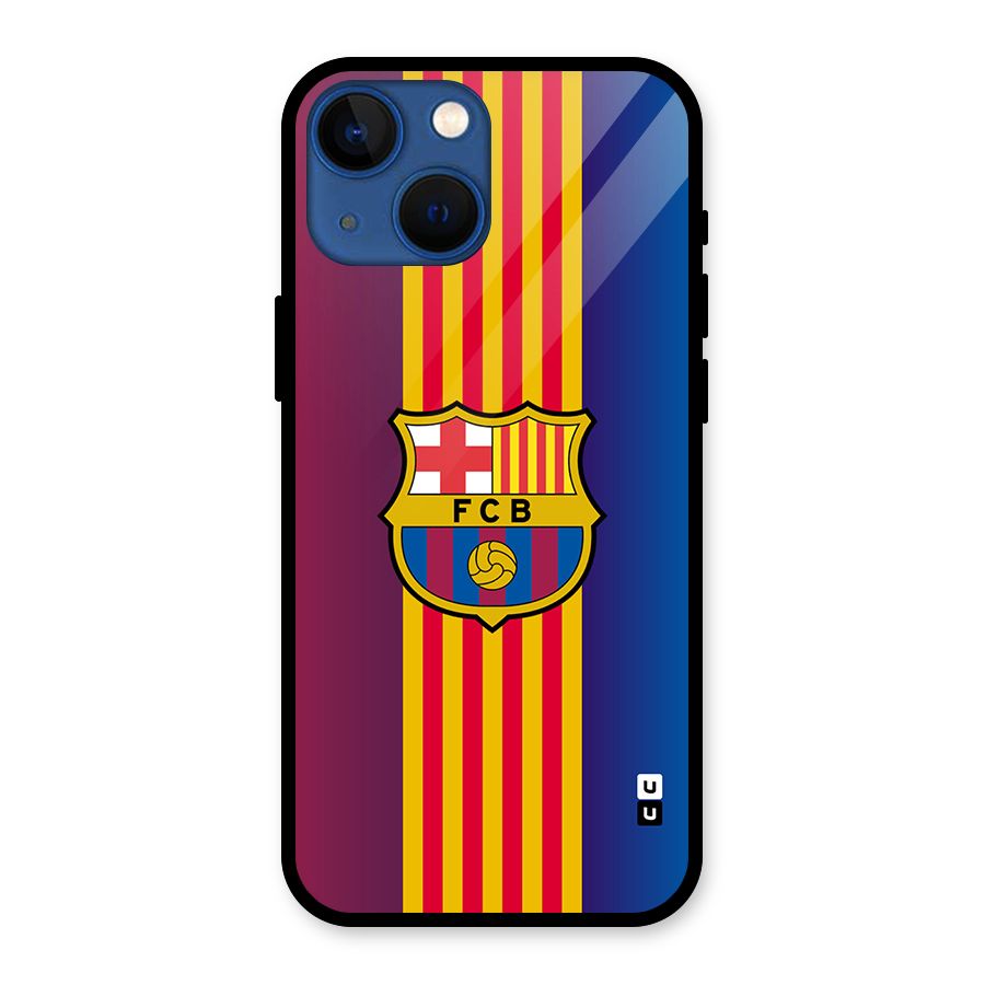 Club Barcelona Glass Back Case for iPhone 13 Mini