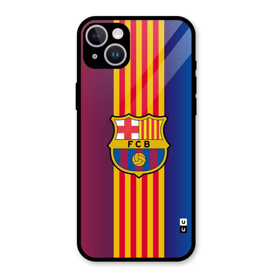 Club Barcelona Glass Back Case for iPhone 14 Plus